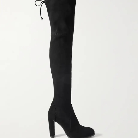 Stuart Weitzman Highland suede over-the-knee boots - Picture 1 of 12